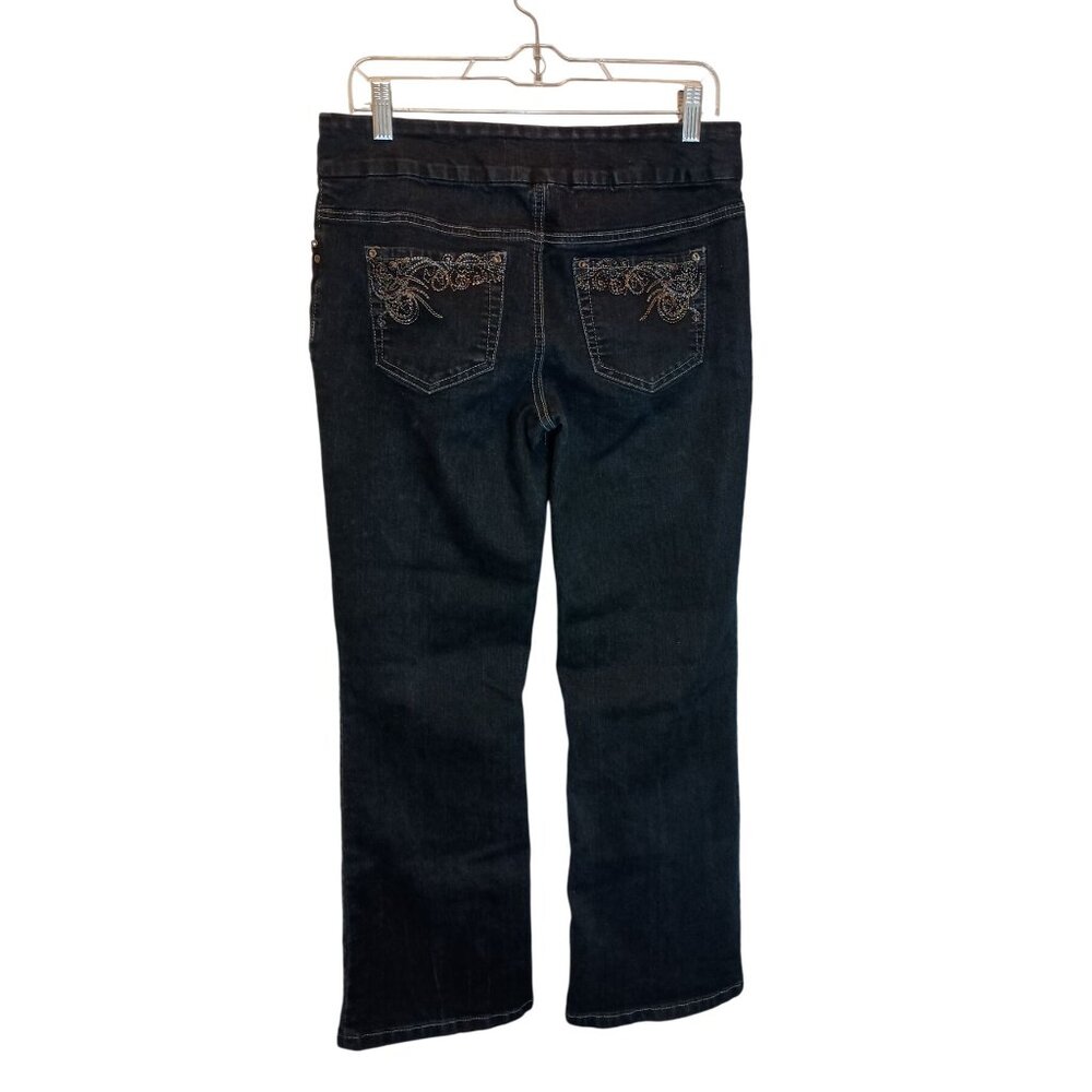 Reitmans Jeans Black Women's Sz. 11 - Picture 2 of 7